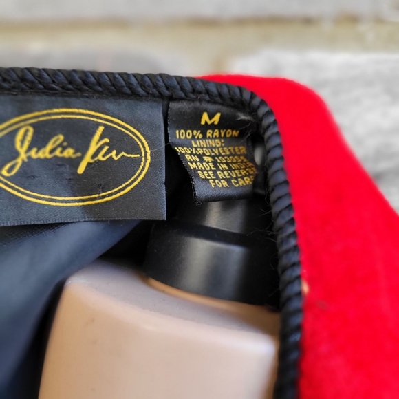 Red Tapestry patchwork jacket - Picture 5 of 7